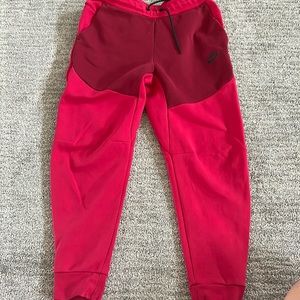 Men’s Nike red joggers
